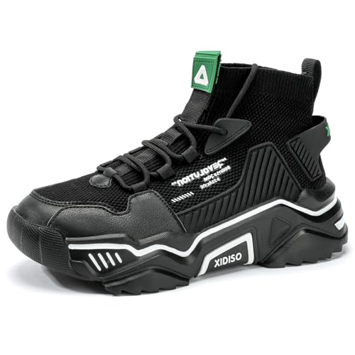 FUSHITON Herren Sportschuhe Turnschuhe Gym Leicht Hohe Schuhe Outdoor Fitnessschuhe Freizeitschuhe Sneakers Joggingschuhe Laufschuhe