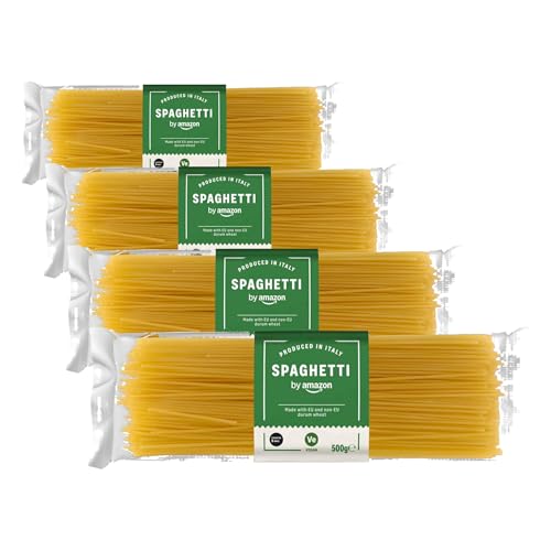 by Amazon Spaghetti, 500g (Packung mit 4)