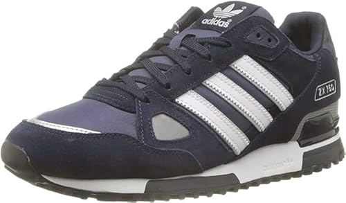 Adidas ZX750 Retro-Sneaker für Herren, Größe 42, Marineblau, navy, 42 EU