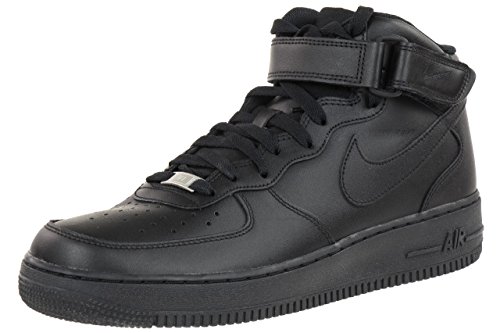 Nike CW2289-001 Air Force 1 Mid '07 Herren Black/Black EU 42