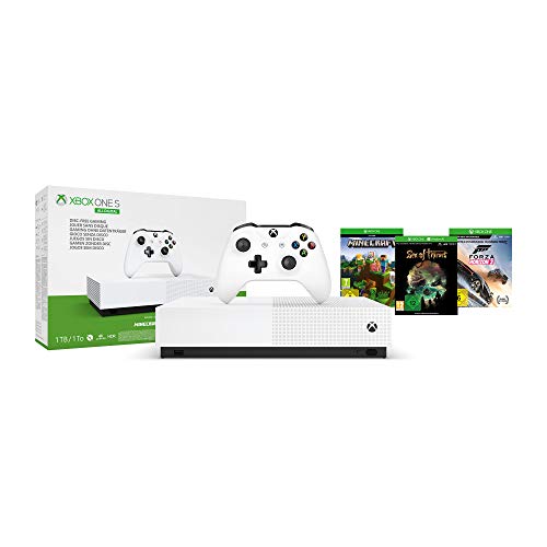 Microsoft Xbox One S 1TB - All Digital Edition [Konsole ohne optisches Laufwerk]