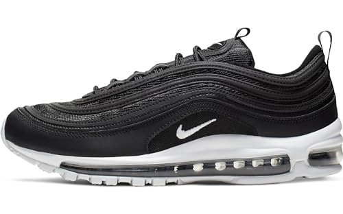 NIKE Herren Nike Air Max 97 Laufschuhe, Schwarz (Black/White 001), 45.5 EU