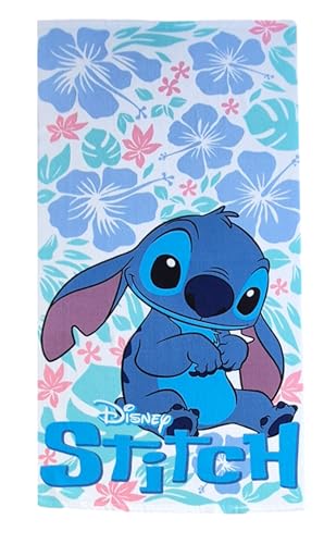 Disney Lilo & Stitch Kinder Badetuch 70x140 Mikrofaser Duschtuch Öko-Tex