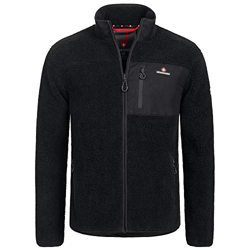 Höhenhorn 22F13 Birkkar Herren Fleece Jacke Schwarz Gr. L