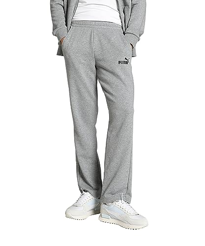 PUMA Herren Ess logo bukser Tr Op Srl Pants, Medium Gray Heather 82, L EU