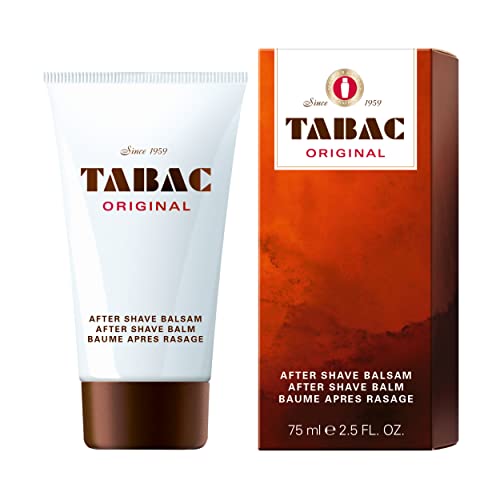 Tabac® Original | After Shave Balm sanfte After Shave für empfindlichere Männerhaut - Beruhigt und entspannt nach der Rasur - Original Seit 1961 | 75ml