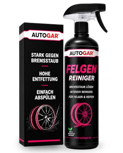 AUTOGAR® Felgen Reiniger 750 ml | Alufelgenreiniger & Bremsstaubentferner
