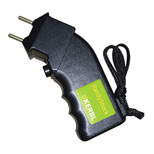 Kerbl Viehtreiber HandyShock (L x B x H 16 x 8 x 2,4 cm, max. Spitzenspannung 3800 V, aus Kunststoff, sehr leicht) 11215