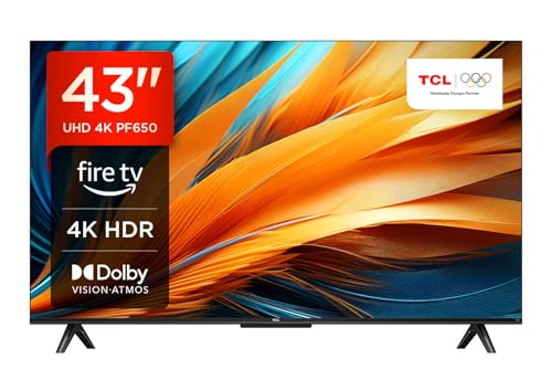 TCL 43PF650 43 Zoll Fernseher, 4K Ultra HD Smart TV, Fire TV, Dolby Atmos