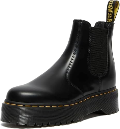 Dr. Martens Damen 2976 Polished Smooth Chelsea boots, Schwarz, 39 EU