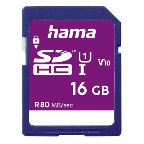 Hama SDHC 16GB Class 10 UHS-I 80MB/s Speicherkarte
