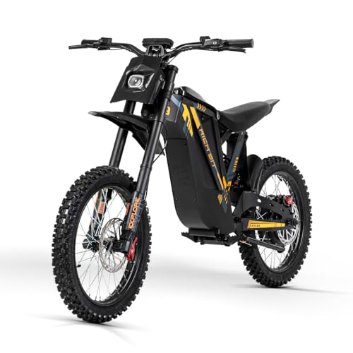cysum V9 Ultra E-Bike Herren, 17 Zoll Elektrofahrrad mit 48V 20Ah Lithium Akku, E-Motorrad mit hydraulischer Scheibenbremse und Vollfederung
