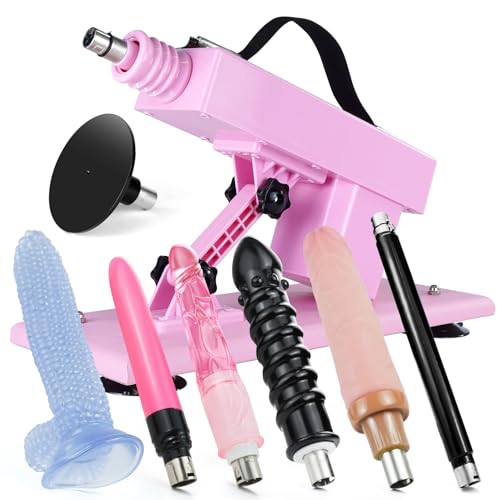 Sexmaschine,Fickmaschine für die Frau und Männer,Automatische Fickle Maschine mit 3xlr Dildo,Liebesmaschine Masturbation Maschine für Frauen,Sexspielzeug Sextoy,rose