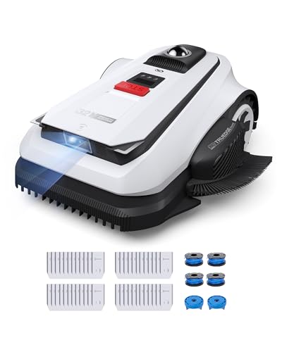 ECOVACS GOAT A1600 LiDAR PRO Care Kit Mähroboter ohne Begrenzungskabel, 1.600 m², 360° Dual-LiDAR-Navigation, automatische Kartierung, KI-3D-Hindernisvermeidung, superschnelles Laden, 50 % Steigung