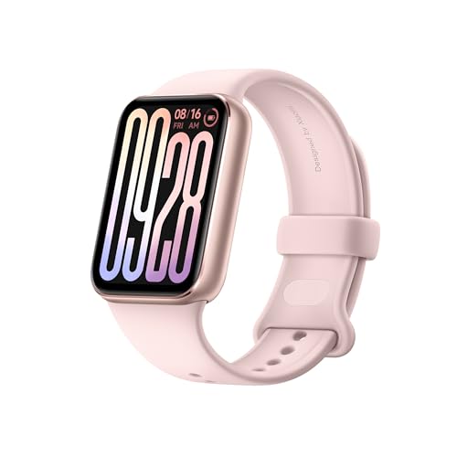 XIAOMI Smart Band 9 Pro Rose Gold – 1.74 Zoll AMOLED, 1200 nits Helligkeit, 21 Tage Akku, 150+ Sportmodi, 5ATM Wasserfest, GNSS, Herzfrequenz & SPO₂-Sensor, Bluetooth 5.4, 60Hz Refresh