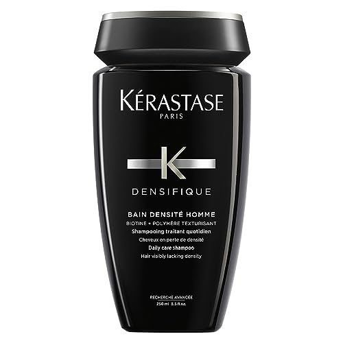 Kérastase | Shampoo für feines und dünnes Männerhaar, Verdichtendes Haarbad mit Biotin, Bain Densité Homme, Densifique, 250 ml