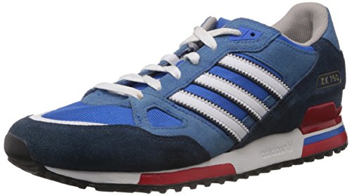 adidas ZX750 G96718, Herren Sneaker, Blau (Bluebird/Running White Ftw/St Dark Slate F13), EU 46 (UK 11)