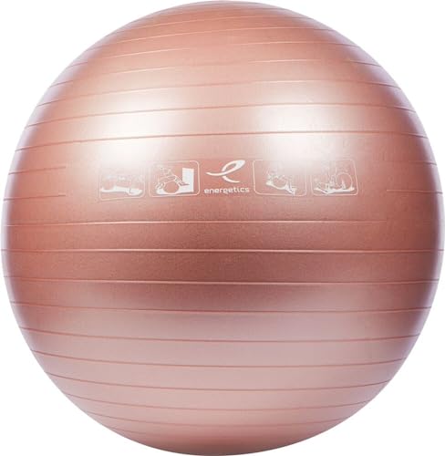 ENERGETICS 145063 Gymnastik Ball, Rose, 55