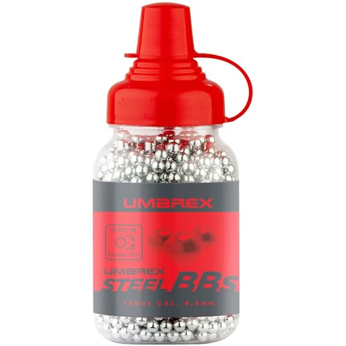 Umarex Stahl-BBS 4,5 mm (.177), 0,35 g, 1.500 Stück, Hochleistungs Stahlrundkugeln