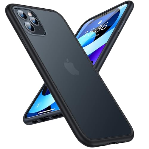 TORRAS für iPhone 11 Pro Hülle [Echtes Militärschutz Zertifiziert] Extrem Stoßfest und Dünn (Robust wie Panzer) Outdoor-Schutzhülle Stilvolles Aussehen Handyhülle iPhone 11 Pro Case(5.8
