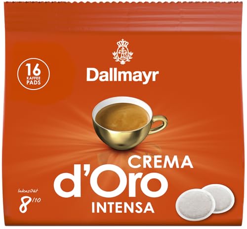 Dallmayr Crema d' Oro Intensa Pads Kaffee (16er)
