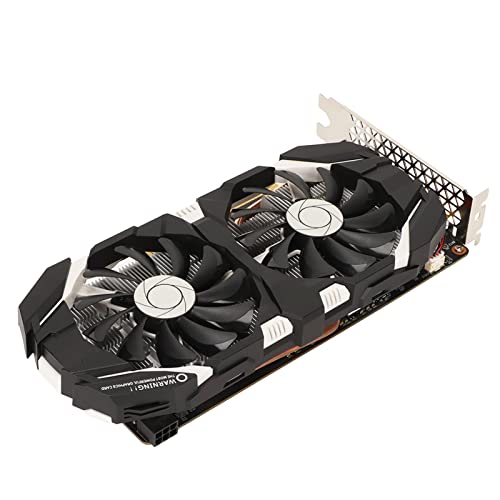 Yctze GDDR5 GTX1060 6 GB Grafikkarte mit Zwei Lüftern und 192 Bit Speicher, 4K HDR, 8008 MHz Frequenz für High-End-Gaming-Computer (GTX 1060 3 GB)