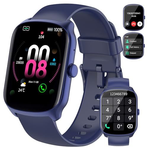 Smartwatch Herren Damen, 1,95