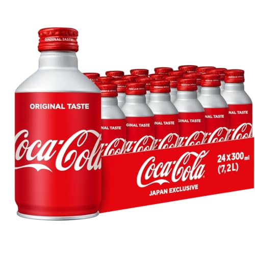 Coca Cola Original Taste Aluminium Bottle Japan 24 x 300ml (7,2 Liter)