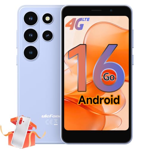 Ulefone Note 22 Smartphone Android 16 Go, 20GB RAM+32GB ROM/SD-2TB, 3000mAh Austauschbarer Akku, Mini 5.0