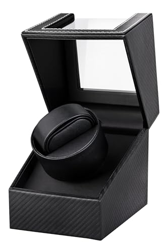 Uhrenbeweger 1 Uhr Automatik Uhrenbeweger: LOSGATOS Watch Winder für Automatikuhren Uhrendreher für Herren und Damen Uhrendreher mit Batteriebetrieb oder Type-C-betriebener