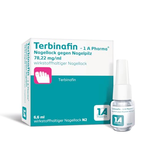 Terbinafin – 1 A Pharma®, 1. Terbinafin-Nagellack gegen Nagelpilz*, 6,6 ml
