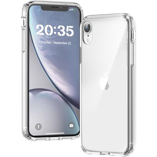 Voyahülle Hülle für iPhone XR Hülle, Anti-Vergilbung Transparent Handyhülle Stoßfest Schutzhülle, Premium Kratzfeste Case für iPhone XR - Durchsichtig