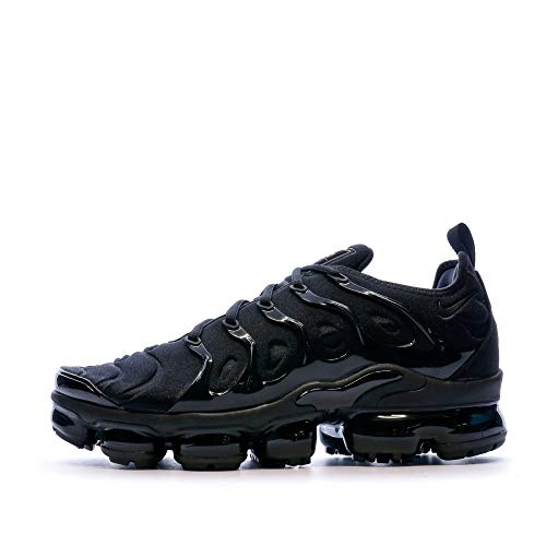Nike Air Vapormax Plus, Herren Laufschuhe, Schwarz (Black/Black/Dark Grey 004), 45 EU