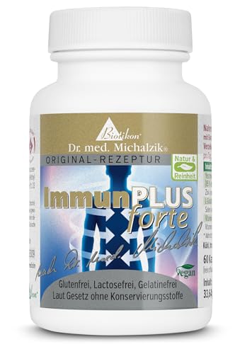 ImmunPLUS forte nach Dr. med. Michalzik Immunstärkung - ohne Zusatzstoffe - von BIOTIKON®