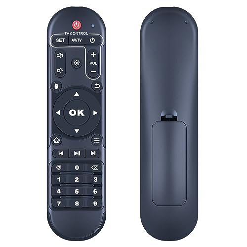 GOUYESHO Neu Ersatz Fernbedienung für MXQ TV Box H96 Pro+, H96, MAX, MX10, T95M, T95Q, T9, T95 Mini, HK1 Play, H96, X96 Mini, X96 MAX, X96 Air, MX9, V88, HK1 MAX, A95X R2 Smart TV Box
