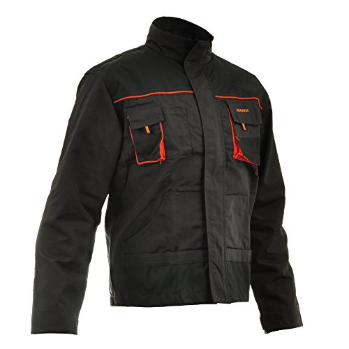 Arbeitsjakce, Berufsjacke, KFZ, Montagejacke, Classic, graphit, 270 g/m2 (48)