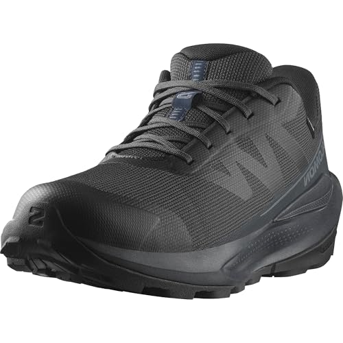 Salomon Elixir Tour wasserdichte Herren Wanderschuhe, Outdoor-bereit, Angenehmes Laufgefühl, Wetterfest, Dark Navy, 44 2/3