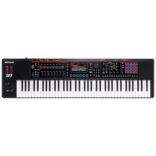Roland FANTOM-07 SYNTHESIZER KEYBOARD – 76er-Tastatur mit Velocity | Tausende elektronische & akustische Roland Sounds | ZEN-Core und SuperNATURAL Technologien | TR-REC Sequencer