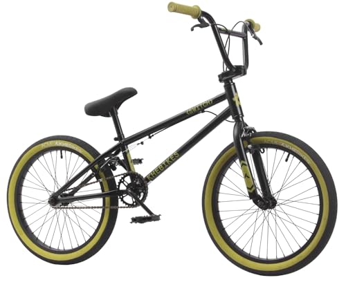 KHE Switch 20 Zoll BMX Fahrrad – 11,3 kg – Flatland Freestyle BMX Bike – Affix Rotor – 2025 – Gold oder Schwarz