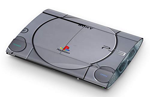 Skins4u Aufkleber Design Schutzfolie Vinyl Skin kompatibel mit Sony PS3 PlayStation 3 Super Slim Retro PsOne