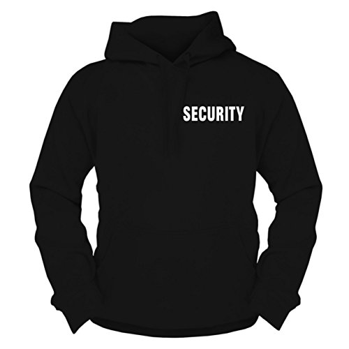 Spaß Kostet Herren Kapuzenpullover Security (mit Rückendruck)
