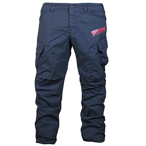 Yakuza Premium Herren Cargo Pants Hose 2666 Navy dunkelblau 4XL