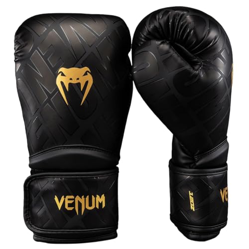 Venum Contender 1.5 XT 3D Boxhandschuhe - Schwarz-Gold - 10 Oz