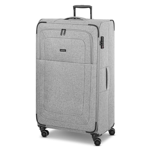 REDOLZ XL Jumbo 4-Rollen Koffer sehr groß 52 x 30 x 90 cm [Sondergröße] Check-in Trolley mit TSA-Schloss | 126 Liter, 4,3 kg leicht |für Männer & Frauen (Essentials 12)