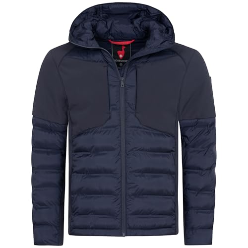 Höhenhorn Cerces Herren Steppjacke Hybridjacke Dunkelblau Gr. M