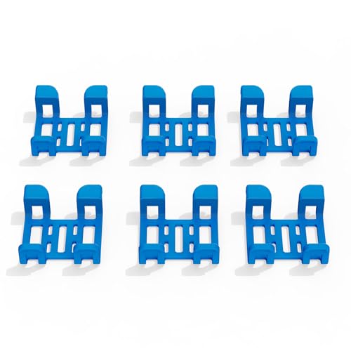 Heblumin 6 Gummiklammern Kompatibel mit Trac-ti GPS Dog 4 Tracker für Hunde Ersatz Gummi Clip Zubehör Hunde - Normal