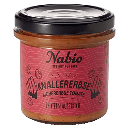 Nabio Bio Brotaufstrich Kichererbse & Tomate, 140 g