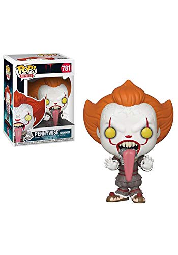 Funko Pop! Vinyl: Movies: IT: Chapter 2-Pennywise mit Dog Tongue - IT Chapter Two - Vinyl-Sammelfigur - Geschenkidee - Offizielle Handelswaren - Spielzeug Für Kinder und Erwachsene