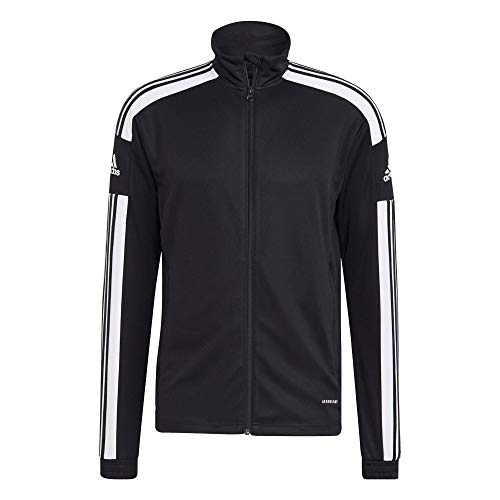 adidas Herren Squadra 21 Training Jacket, Black / White, M