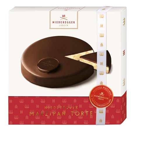Niederegger saftige Marzipan Torte Zartbitter Schokolade 185g